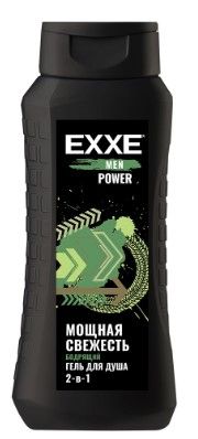 Гель для душа EXXE 400мл. Бодрящий Power (12)