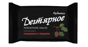 Мыло Аромика 90г. Дегтярное (24)
