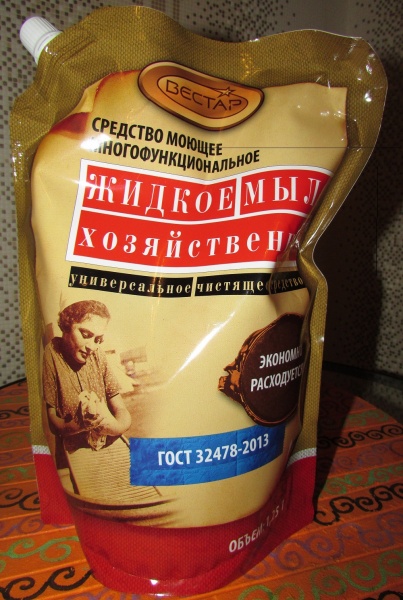 Мыло жидк. Вестар 1,25л. Хозяйственное