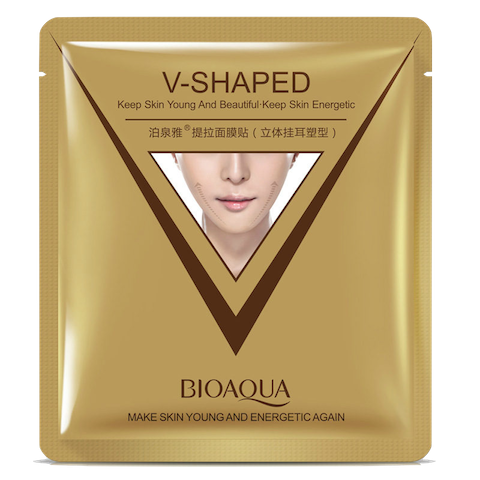 Маска д/лица Bioaqua V-Shaped Экспресс-лифтинг для омоложения лица и шеи