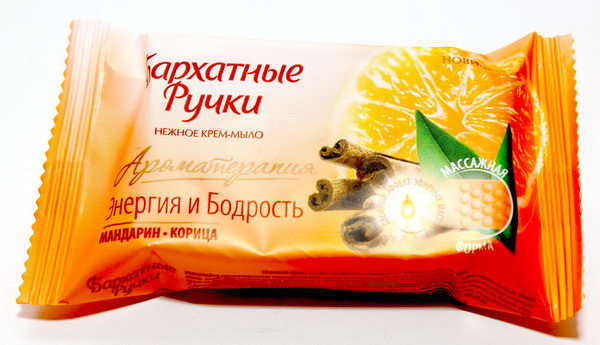Мыло Бархатные ручки 65г. Энергия и бодрость