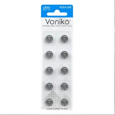 Батарейки G13 "VONIKO" (LR44 ) (уп.10)