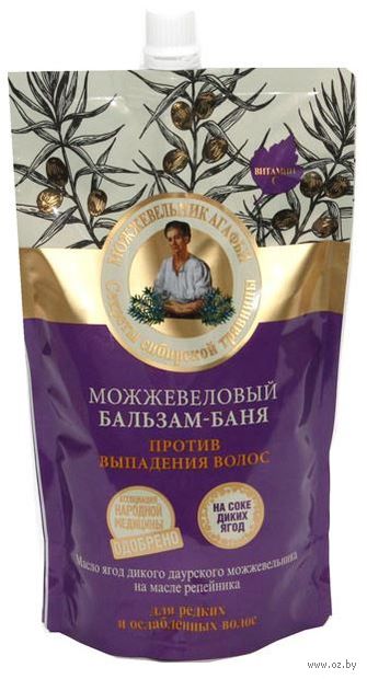 Бальзам РБА на соках (ДойПак-500мл.) Против Выпадения, Можжевел.