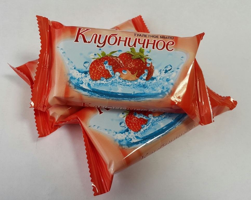 Мыло Ординарное 100г. Клубничное