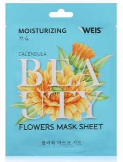 Маска д/лица WEIS 23г. Flower Календула (600)