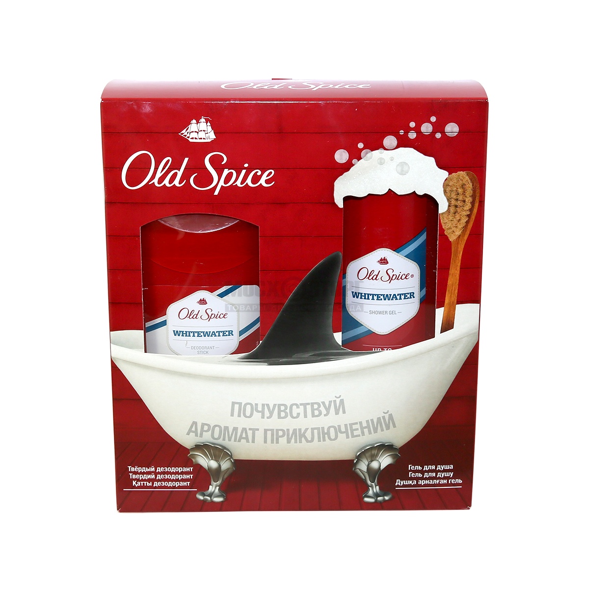 ПН/МУЖ. Old Spice WhiteWater (дезодорант + гель для душа)