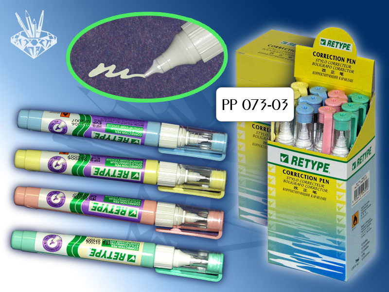 Корр.каранд. Retupe 7ml пласт.након. (уп.12шт.)