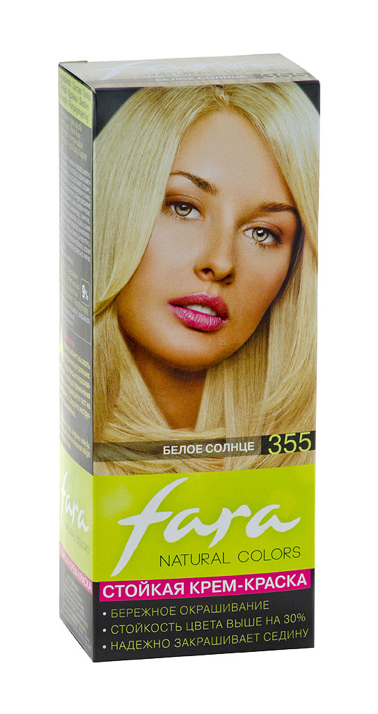 Краска д/волос ФАРА Natural Colors 355 Белое солнце (24)
