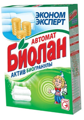 Стир.порошок Биолан авт. 350гр. Эконом эксперт (24)