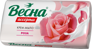 Мыло Весна 90г. Роза 6207 (уп.6) (72)