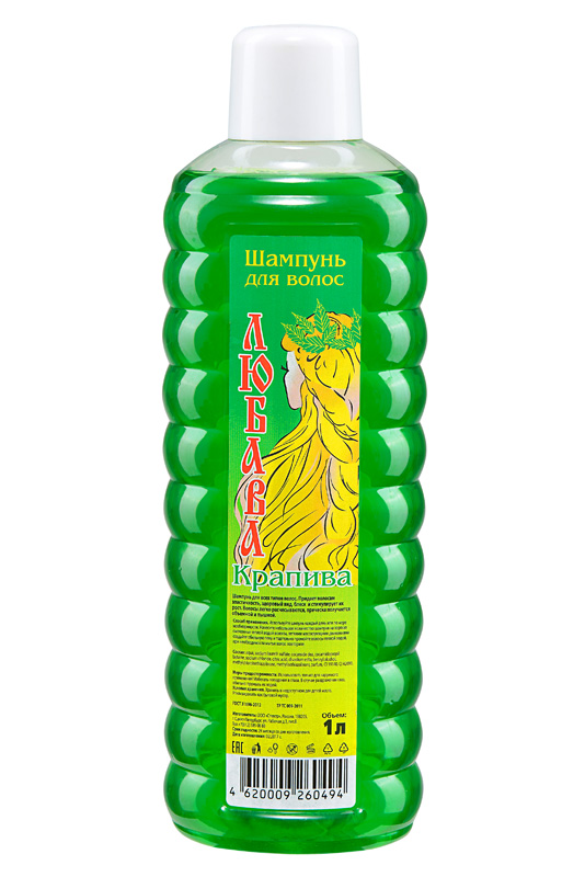 Шампунь Любава 1л. Крапива (12)