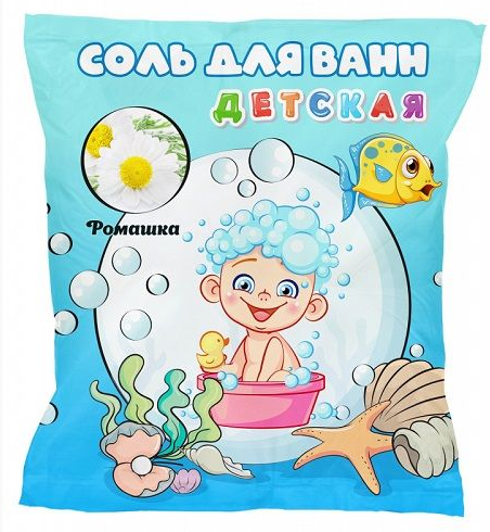 Соль для ванн Аромика 1кг. Детская Ромашка (12)