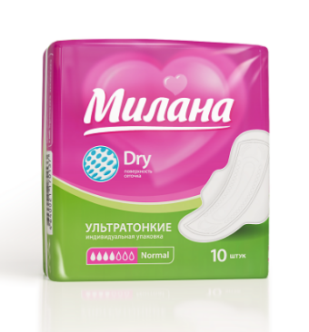 Прокладки МИЛАНА Ультра Нормал драй New 10шт. (54)