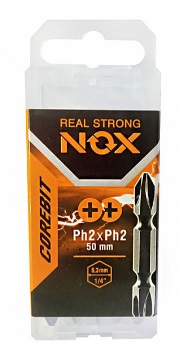 Биты PH2 50мм. NOX CORBIT (уп.10)