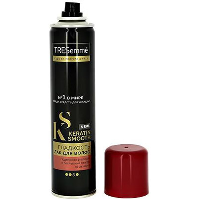 Лак д/волос Tresemme 250мл. Keratin Smooth