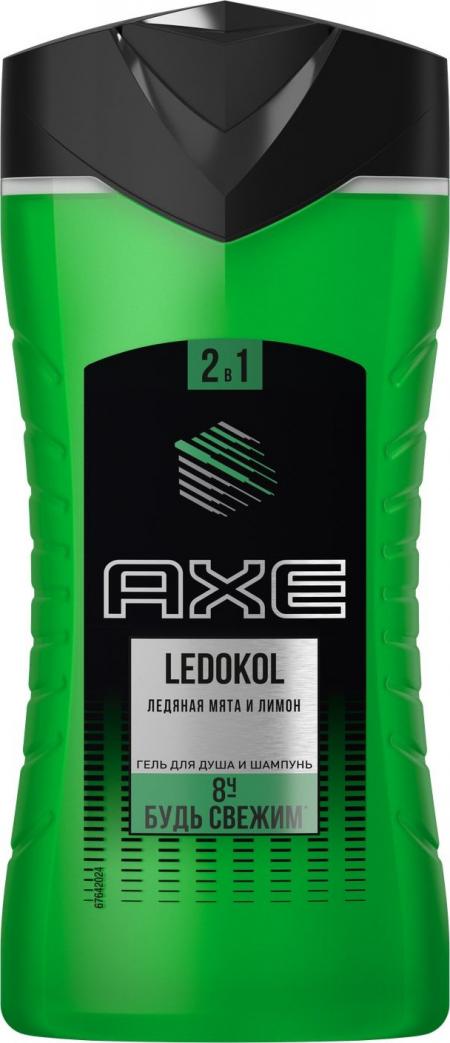 Гель для душа AXE 250мл. шампунь Ледокол (12)