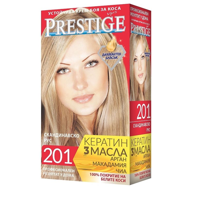 Краска д/волос PRESTIGE 201 Светлый блондин
