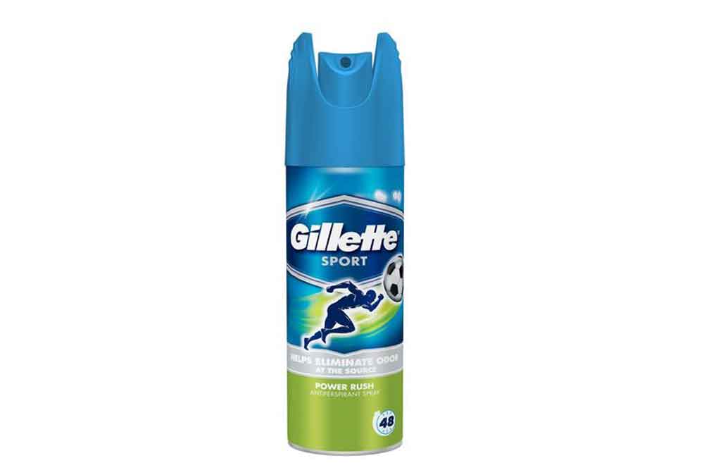 Дез. спрей Gillette 150мл. муж. Power Rush