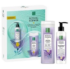 ПН/ЖЕН. Чист. линия Botanic flower (шампунь 200мл.+сыворотка д/волос 160мл.)