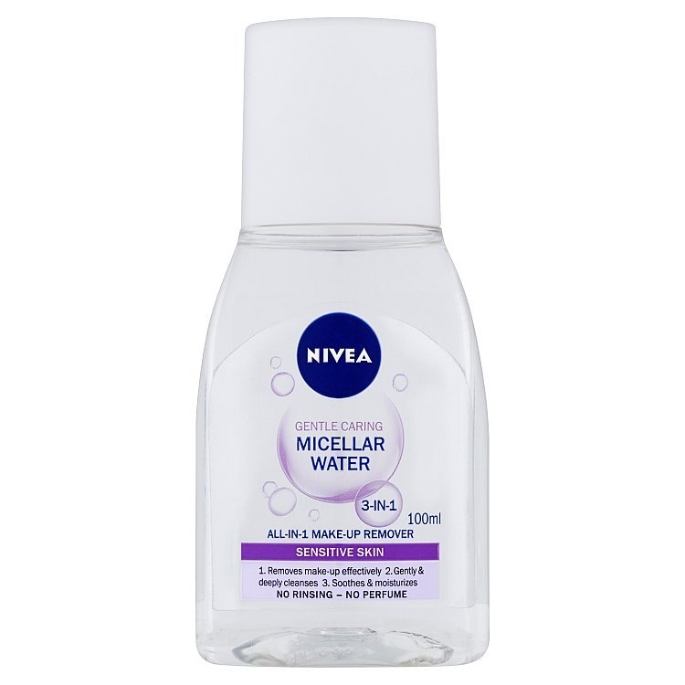 Мицеллярная вода Нивея 100мл.  MicellAir Для чувств. кожи