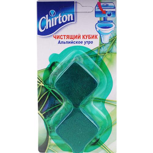 Освежитель для унитаза Chirton 50г*2 Кубик Альпийское утро