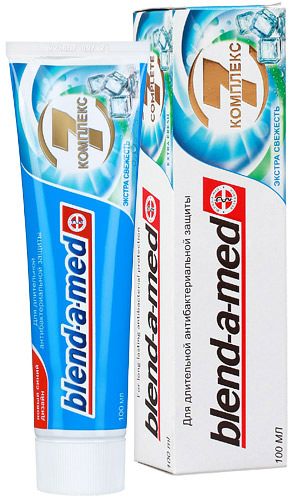 Зубн.паста Blend-a-med 100мл. Комплит7 Ополас+ Экстра св