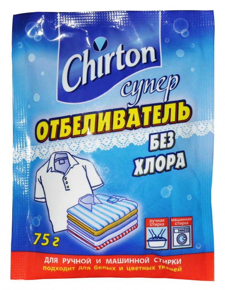 Ср-во Chirton 75г. Отбеливатель 4180