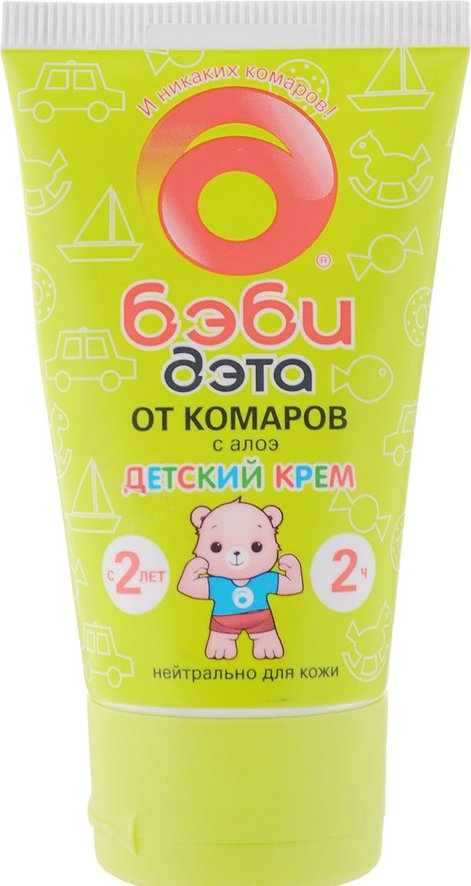 Крем от комаров Бэби-дэта 50мл. Детский
