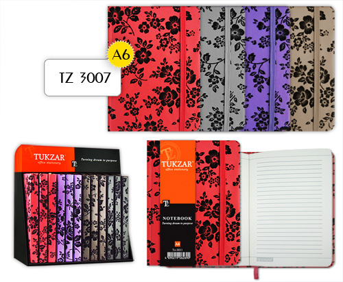Бизнес-блокнот Floral А6 (14,5*9,2см), 96л.