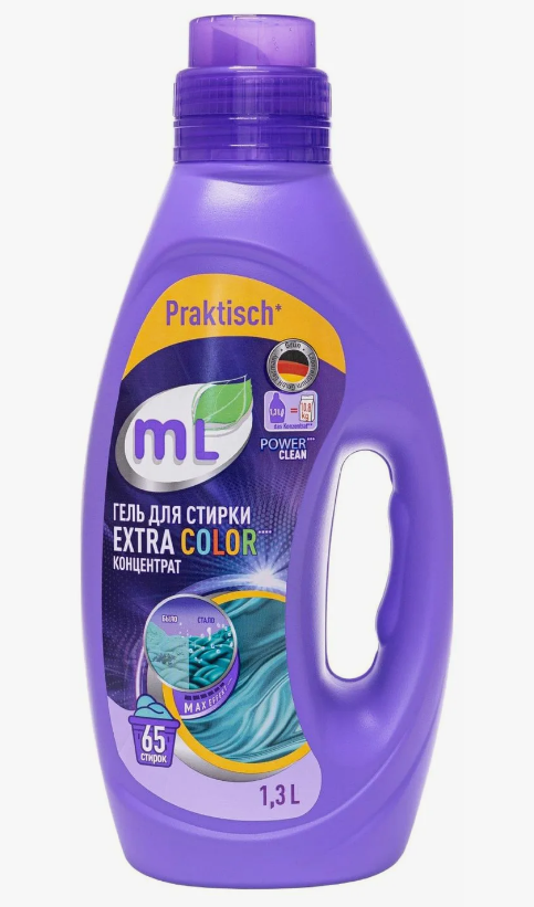 Стир.гель Meine Liebe Extra Clean 1,3л. Колор концентрат