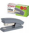 Степлер №24/6 STAFF 20л. серый