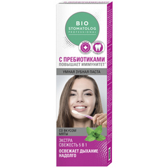 Зубн.паста Bio Stomatolog 75мл. Экстра свежесть 5в1 7285 (24)