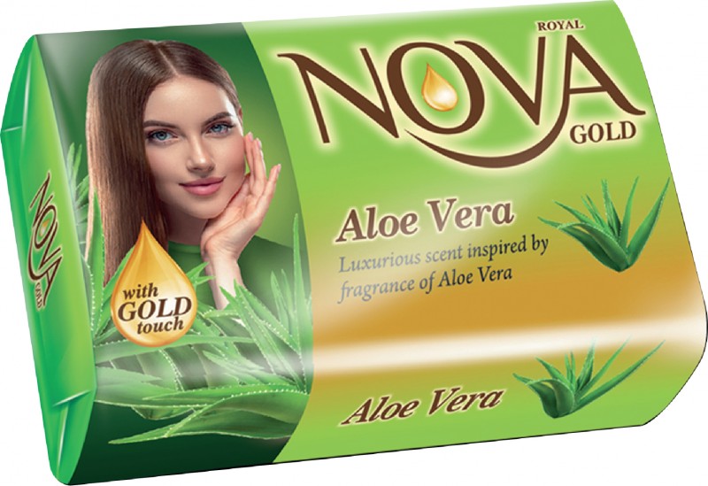 Мыло Nova gold 85г. Алоэ Вера (уп.6)