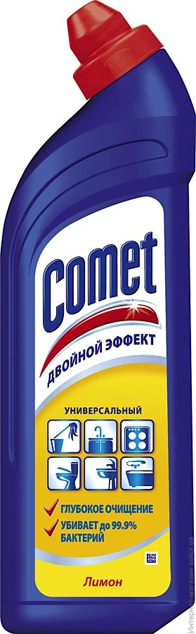 Ср-во Комет 1л. Гель Лимон