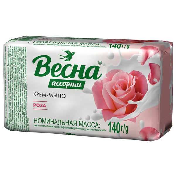 Мыло Весна 140г. Роза 6212 (44)***