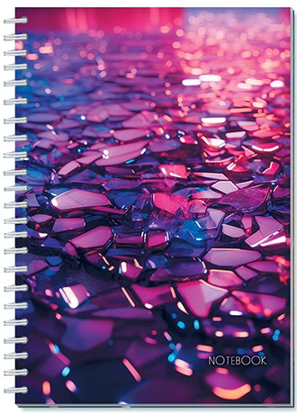 Зап. книжка А5 60л. Апплика на гребне