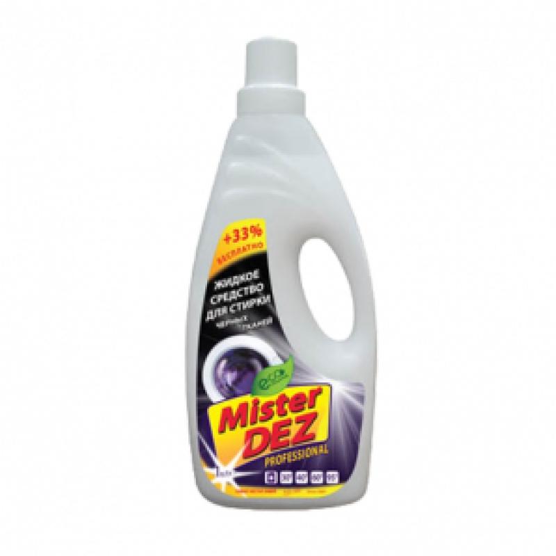 Стир.жидкость Mister Dez Professional 1л. Для черных тканей