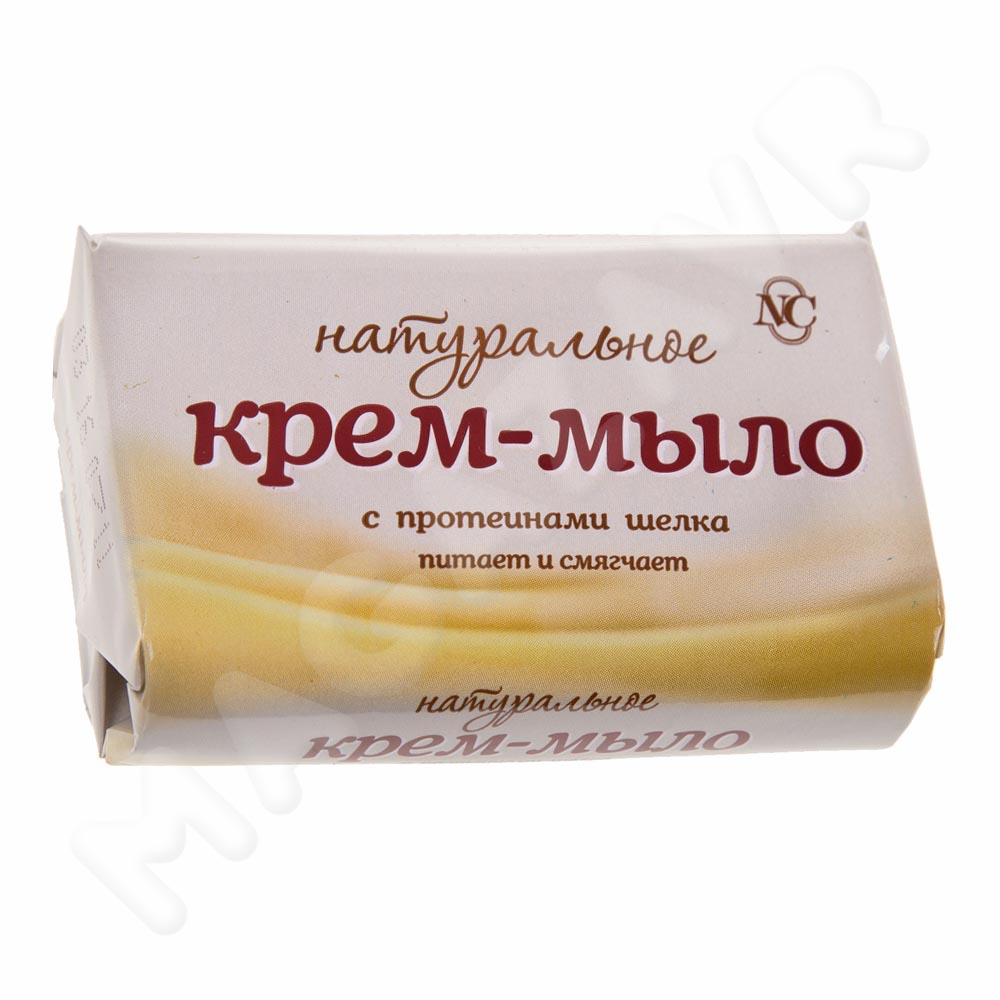 Мыло Невская косм. 90г. Натуральное протеином шелка (уп.6) (72)