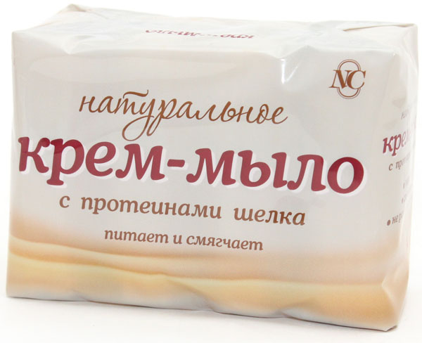 Мыло Невская косм. 4*100г. Натуральный шелк