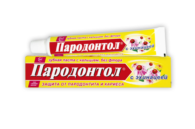 Зубн.паста Пародонтол 63г. с эхтнацеей