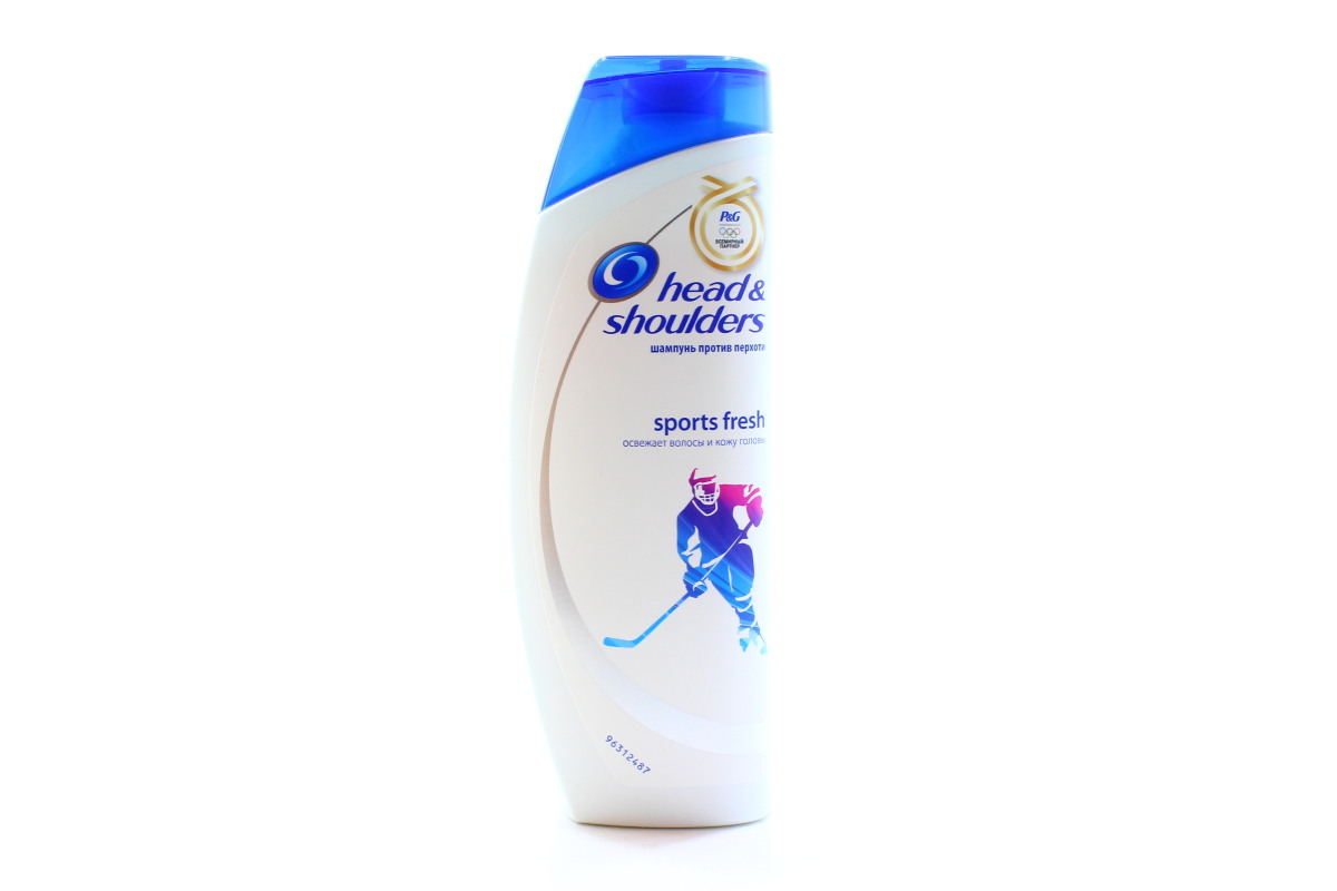 Шампунь Х.Э.Ш. 400мл. Против перхоти Sports Fresh (6)