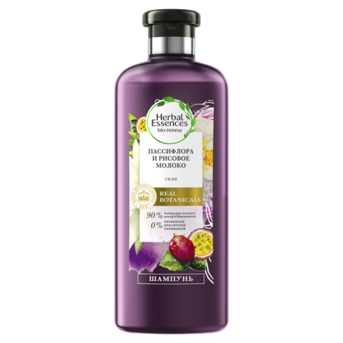 Шампунь HERBAL ESSENCES 400мл. Пассифлора и Рисовое молоко