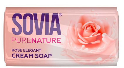 Мыло SOVIA 140г. Rose elegant (48)