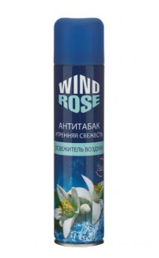 Освежитель воздуха WindRose 300мл. Антитабак (12)