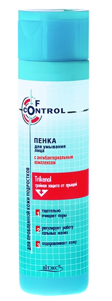 Пенка Face Control 240мл. д/умывания Антибактериальный комплекс