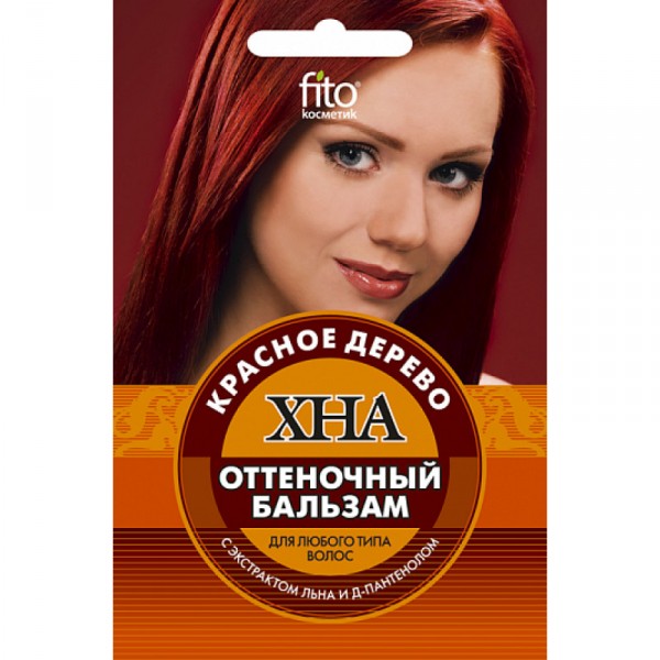 Оттеночный бальзам Фито Хна 50мл. Красное дерево 1107