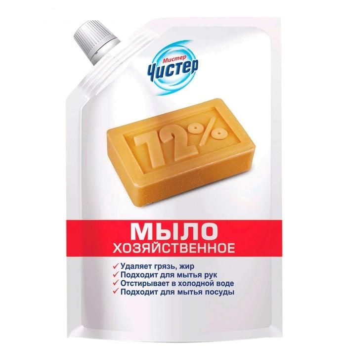 Мыло жидк. Мистер Чистер 1л. Хозяйственное Дой-пак