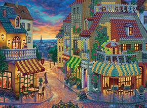 Картина из пайеток с подрамн. 30х40 см. Рыжий кот