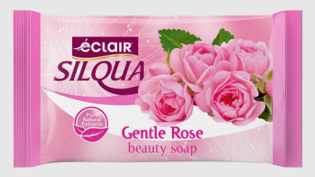 Мыло ЕCLAIR SILQUA 140г. Нежная роза (45)