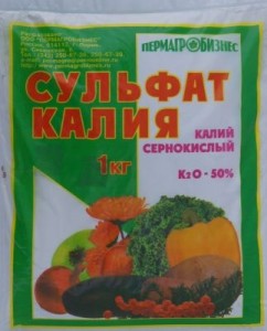 Удобрение ПАБ 1кг. Сульфат калия (30)